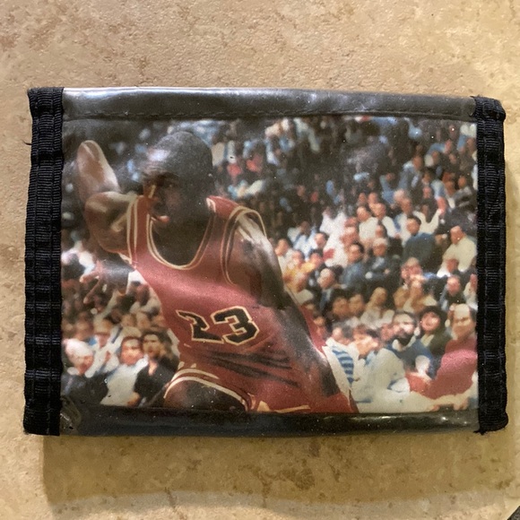 NBA Bags Vintage Michael Jordan Wallet Poshmark